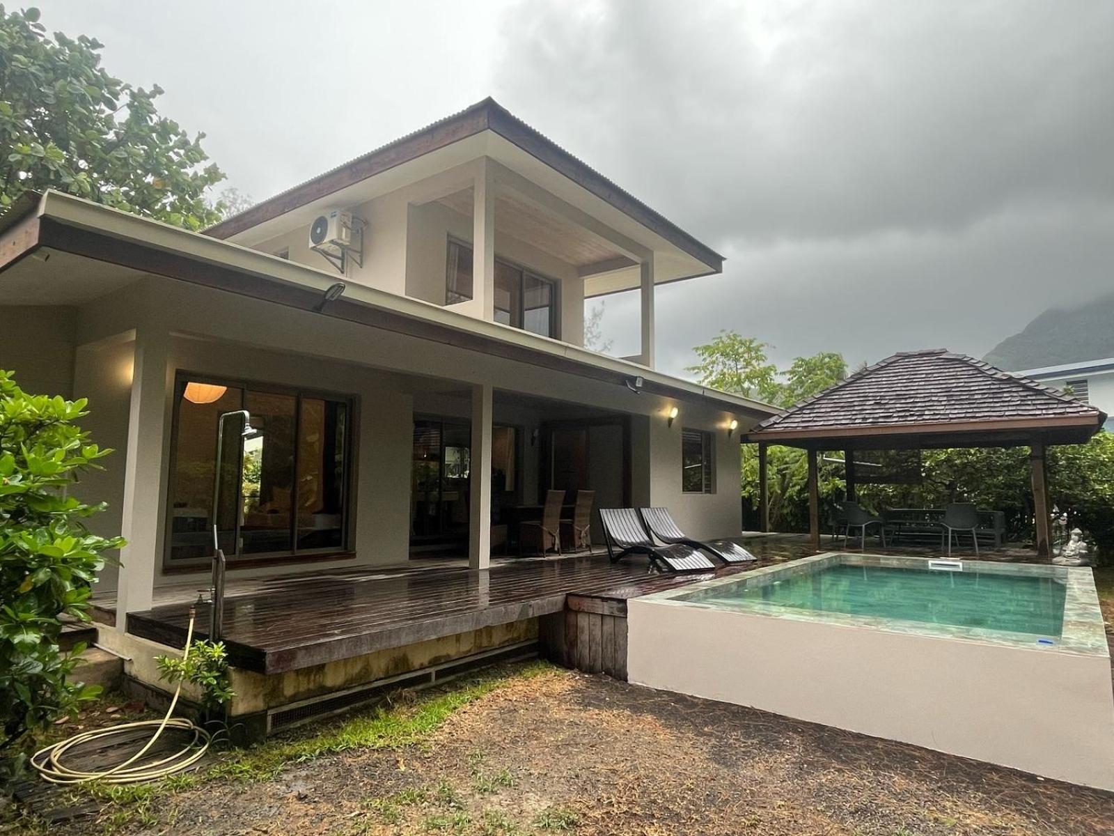 Moorea Temae Villa Walking Dist Beach And Golf Exterior photo